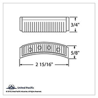 United Pacific - 4 LED Headlight Turn Signal Light - Amber LED/Clear Lens or Amber LED/Amber Lens