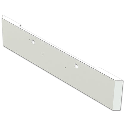 20" Peterbilt 359 Mitered End Chrome Steel Bumper w Tow & Mount Holes