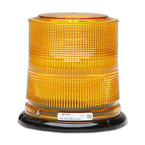 Whelen - L10 Series DUO™ Color "High or Low Dome" Beacon Lights - Permanent Mount (Amber/White)
