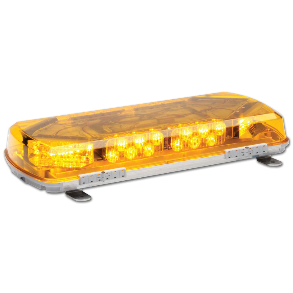 Whelen - Mini-Century 11", 16" or 23" Light Bar - Permanent, Stud or Magnetic Mount (Amber)