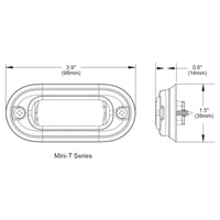 Whelen - 3.9" ION™ Mini T-Series™ SOLO Super-LED® Light (Amber)