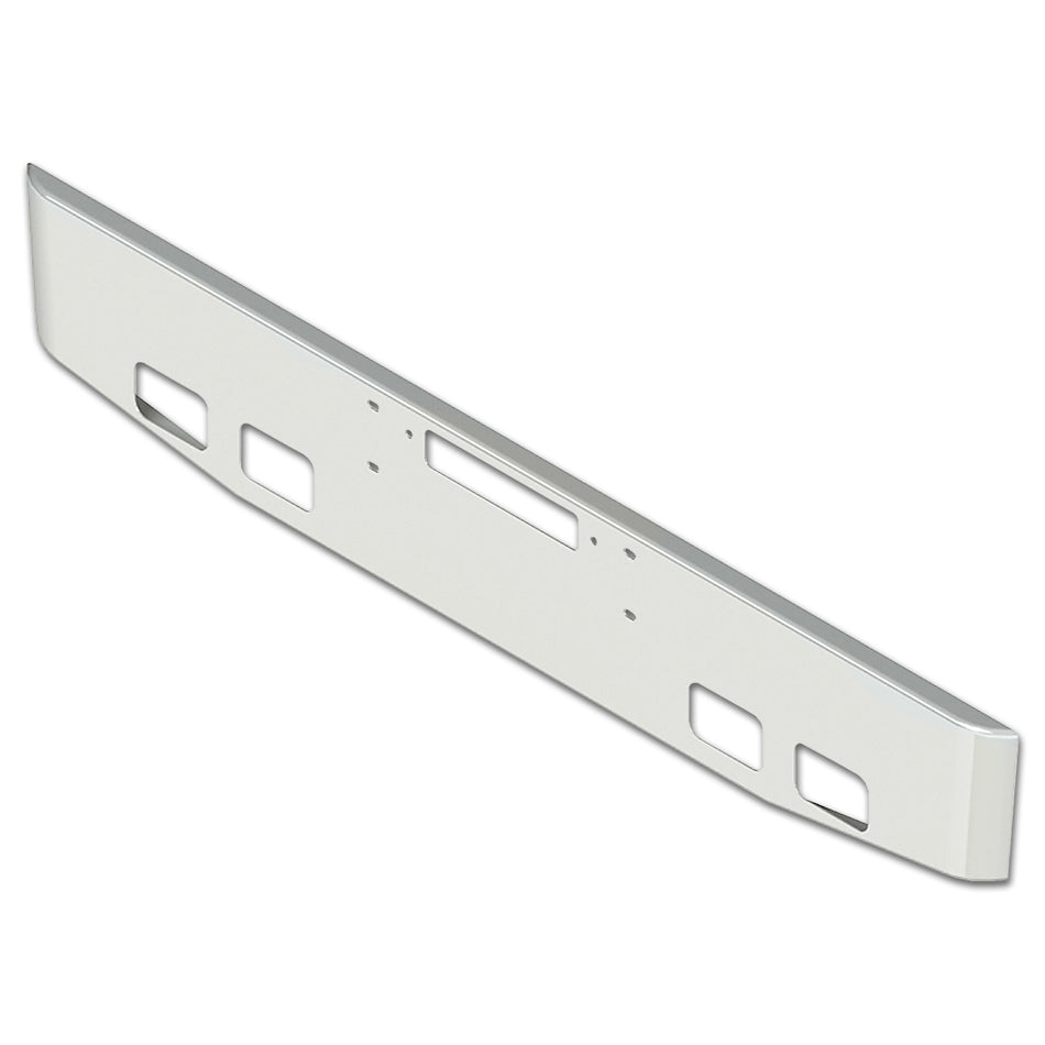 Valley Chrome - 1989+ Western Star Constellation, Heritage 16" Tapered End 7GA Steel Chrome Bumper