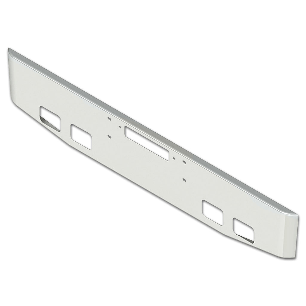 Valley Chrome - 1989+ Western Star Constellation, Heritage 16" Tapered End 7GA Steel Chrome Bumper