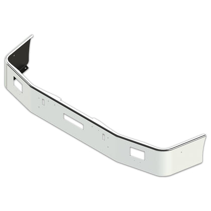 Valley Chrome - 1989 & Later FLD112, FLD120, Freightliner 14" Set Back Axle 10GA Steel Chrome Bumper