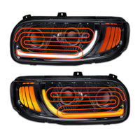 Trux - Heated LED Headlight w Black Interior (Driver or Passenger)