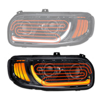 Trux - Heated LED Headlight w Black Interior (Driver or Passenger)