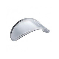 7" Round Stainless Steel Extended Style Headlight Visor