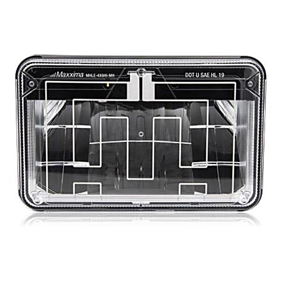 Maxxima - 4" x 6" LED Head Lamp HIGH Beam (MHLE-4X6HI-A)
