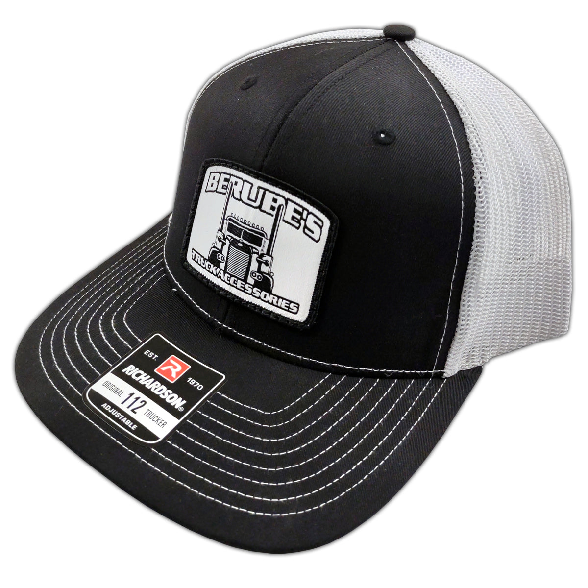 Berube's - "112 Style" Snapback Trucker Hat (Multiple Colors) - Berube's Truck Accessories