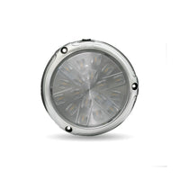 Trux - Chrome Peterbilt LED Interior Projector Dome Light w 6 Color Aux. LED