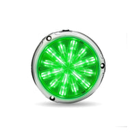 Trux - Chrome Peterbilt LED Interior Projector Dome Light w 6 Color Aux. LED