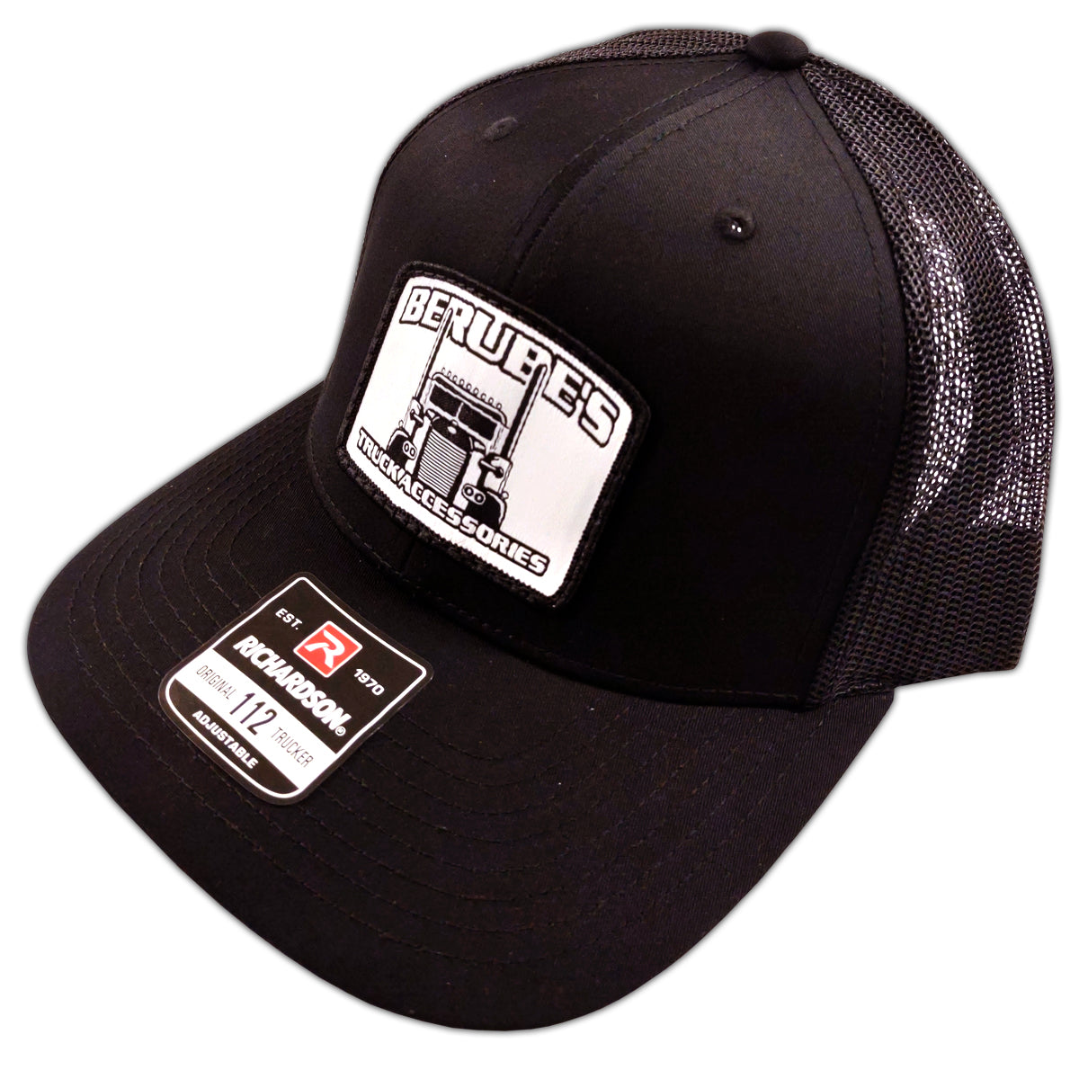 Berube's - "112 Style" Snapback Trucker Hat (Multiple Colors) - Berube's Truck Accessories