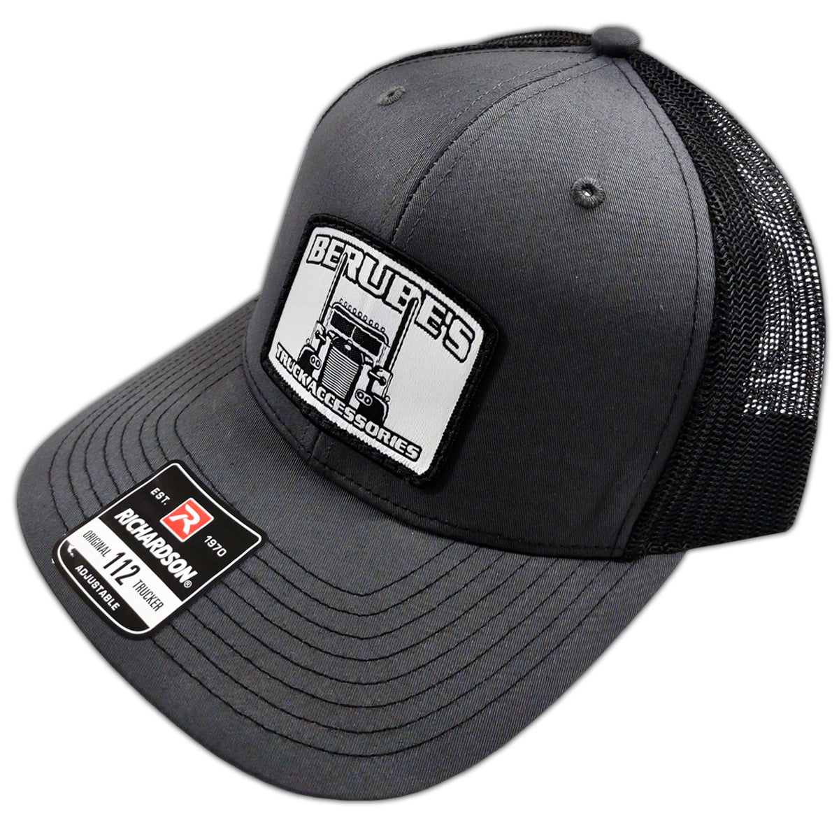 Berube's - "112 Style" Snapback Trucker Hat (Multiple Colors) - Berube's Truck Accessories