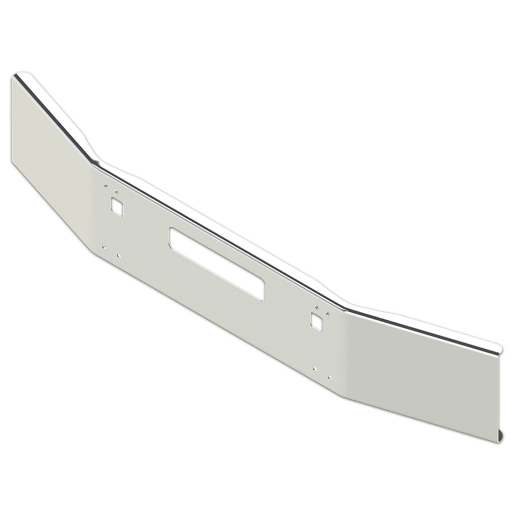 Valley Chrome - 2004 & Older Kenworth T800 16" Boxed End 7GA Steel Chrome Bumper