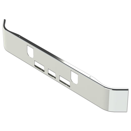 1994-2004 Mack CH 14" Set Forward Axle 10GA Steel Chrome Bumper