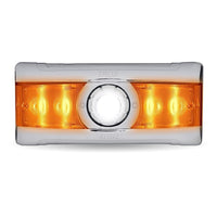 Trux - Chrome Peterbilt LED Interior Projector Dome & Map Light (6-color Aux)