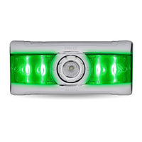 Trux - Chrome Peterbilt LED Interior Projector Dome & Map Light (6-color Aux)