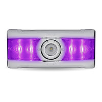 Trux - Chrome Peterbilt LED Interior Projector Dome & Map Light (6-color Aux)