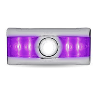 Trux - Chrome Peterbilt LED Interior Projector Dome & Map Light (6-color Aux)