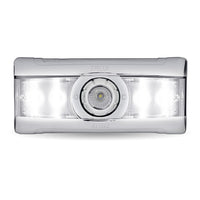 Trux - Chrome Peterbilt LED Interior Projector Dome & Map Light (6-color Aux)