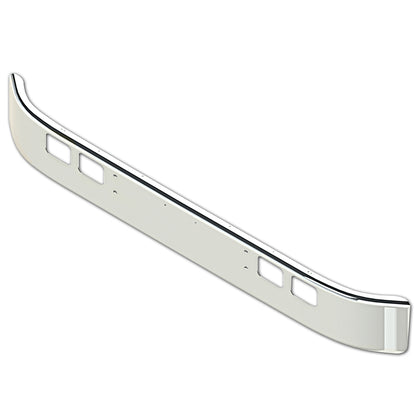 1990-2004 International 4600 Series 10" Chrome Steel Bumper
