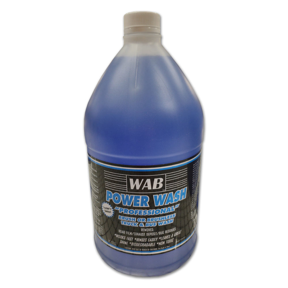 WAB Power Wash Cleaner - Blue (1 Gal., 5 Gal. or 55 Gal.)
