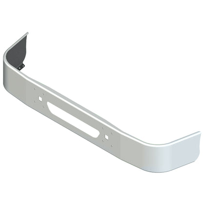 97+ International 9100/9200/9400 13" Set Back 10GA Steel Chrome Bumper