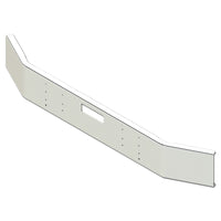 Mack R-600, R-700 16" Tapered 7GA Steel Chrome Bumper with Tow Pin, Vent Holes & Grille Guard Mount Holes