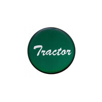 Glossy Blue or Green "Tractor" Sticker