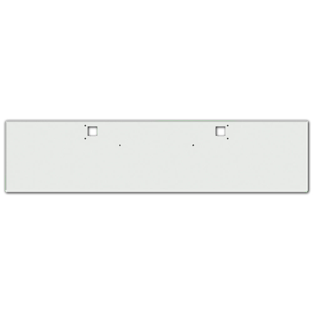 Kenworth W900B, W900L 22" Box End Square 10GA Steel Chrome Bumper