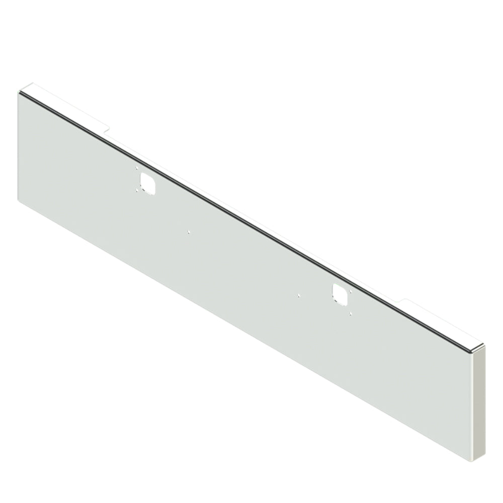 Valley Chrome Kenworth W900B, W900L 20" Box End Square Bumper