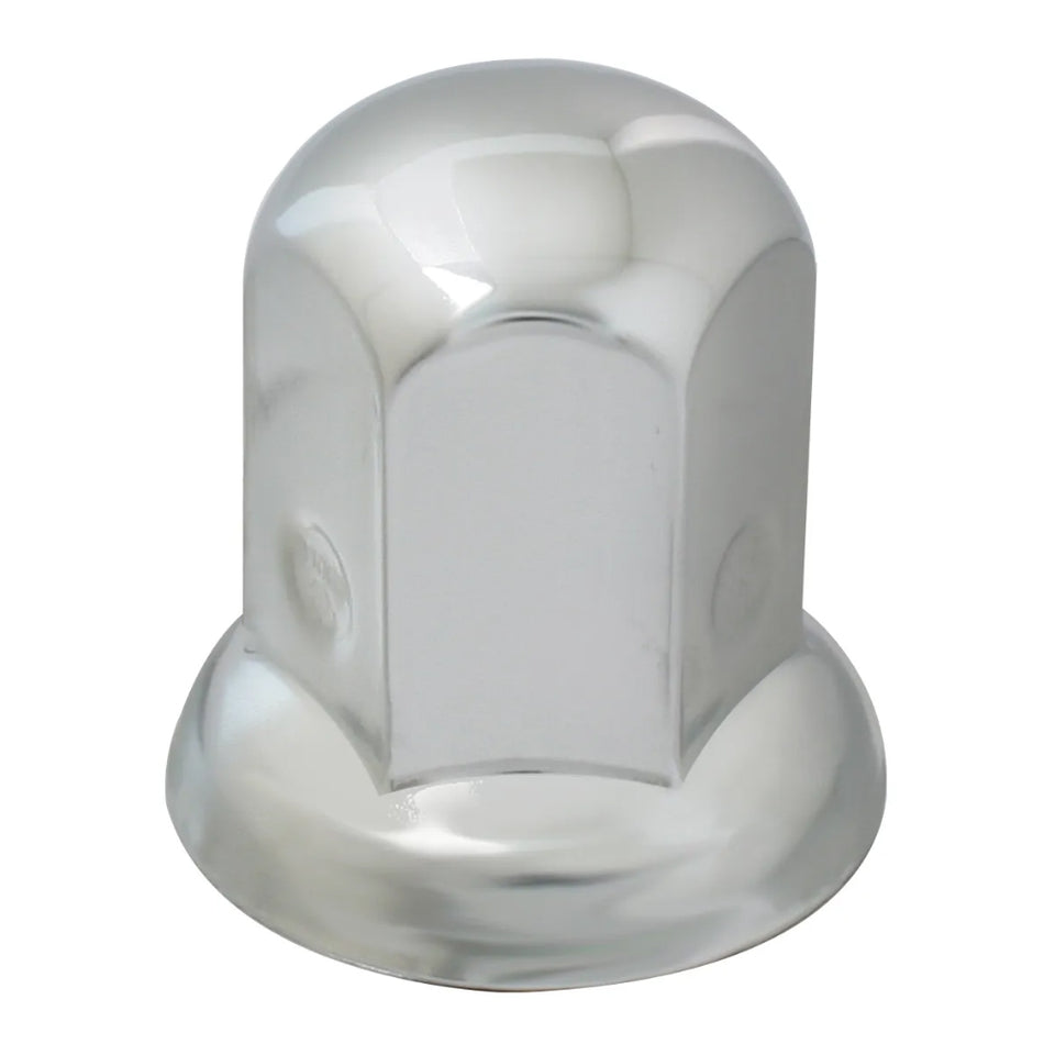 Standard Chrome Steel Push-On Lug Nut Cover - GMC Medium Duty Truck - Berube's Truck Accessories