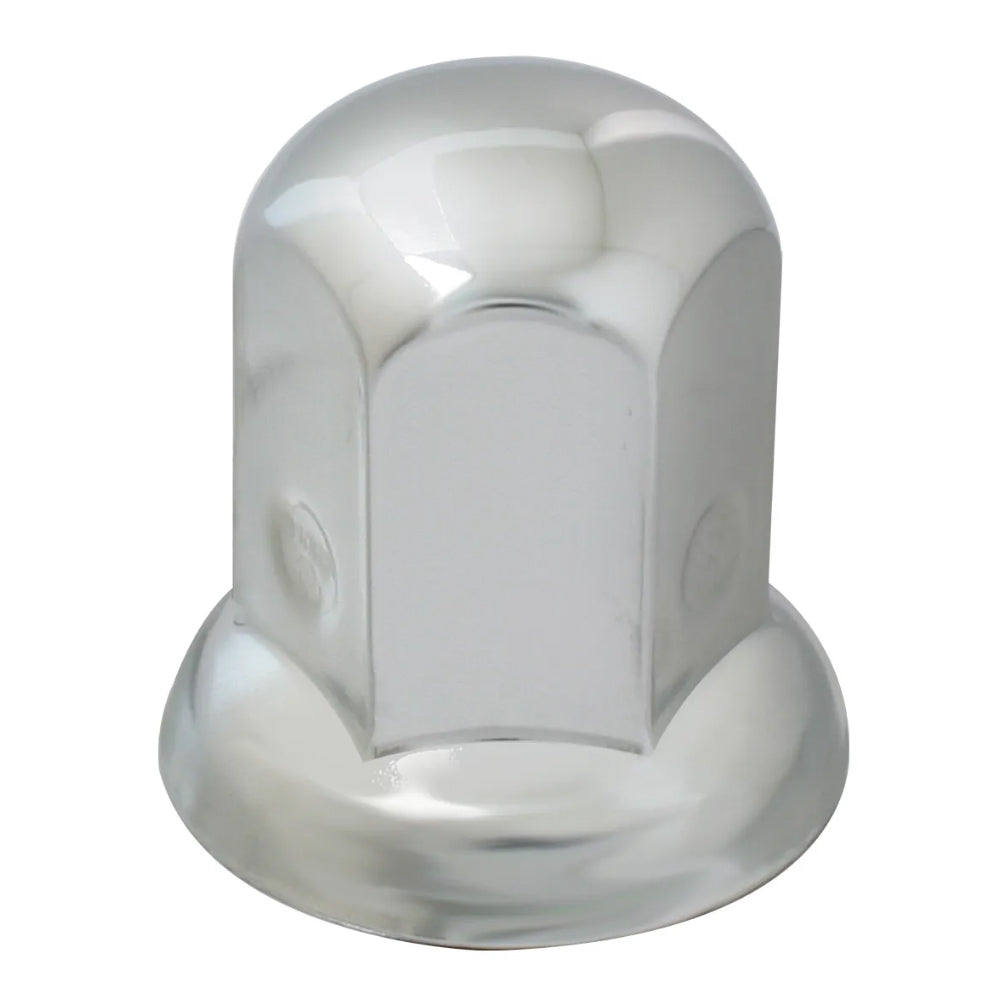 Standard Chrome Steel Push-On Lug Nut Cover - GMC Medium Duty Truck