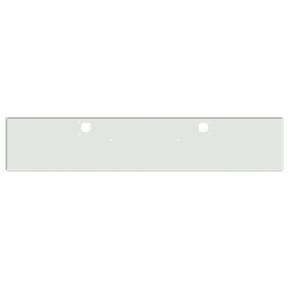 Kenworth W900B, W900L 18" Box End Square Steel Chrome Bumper