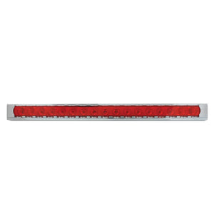 Grand General 20" Spyder LED Light Bar - Red/Red or Red/Clear