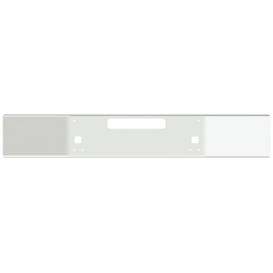 04' Kenworth T800 or T880 14" Chrome Bumper w Bolt, Step & Side Tow Pin Holes