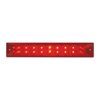 Grand General - 12" Spyder LED Light Bar - Red