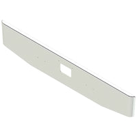 16" Peterbilt 379 Tapered Rolled End 7GA Steel Chrome Bumper w Bolt and Tow Pin Holes