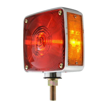 Grand General Square Double Face Pedestal Light