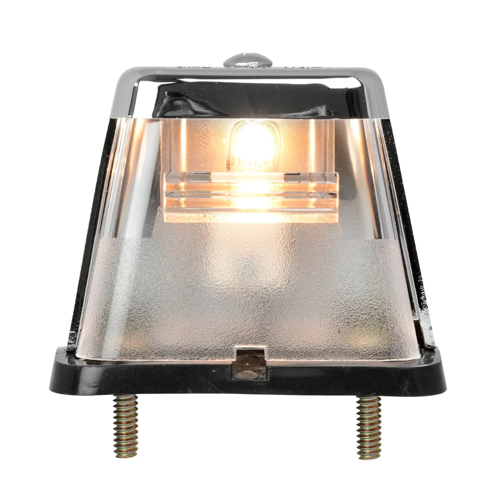 Grand General - Stud Mount Square License Plate Light