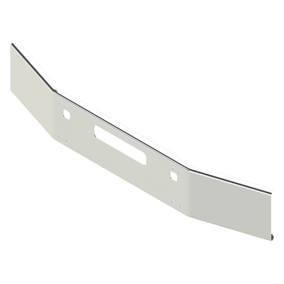 Valley Chrome Kenworth T-800 Conventional 14" Square Bumper w 7" Break
