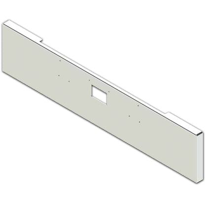 Valley Chrome Peterbilt 379 20" Box End Square 10GA Steel Chrome Bumper w Bolt & Tow Pin Holes