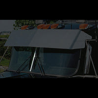 Roadworks Curved Windshield Visor Center Support