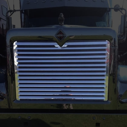 International 9900 5900I Grill With 14 Louver-Style Bars By RoadWorks