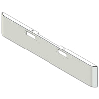 Valley Chrome 1967-1986 Peterbilt 359 18" Texas Square 7GA Steel Chrome Bumper