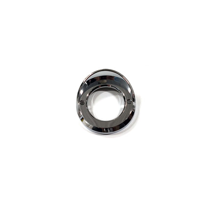2" Chrome Bezel w/ Visor