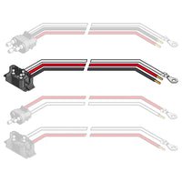 3 Pin Right Angle Pig Tail Plug