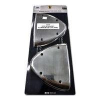 Polished Aluminum Headlight Turn Signal Cover Kit For Peterbilt