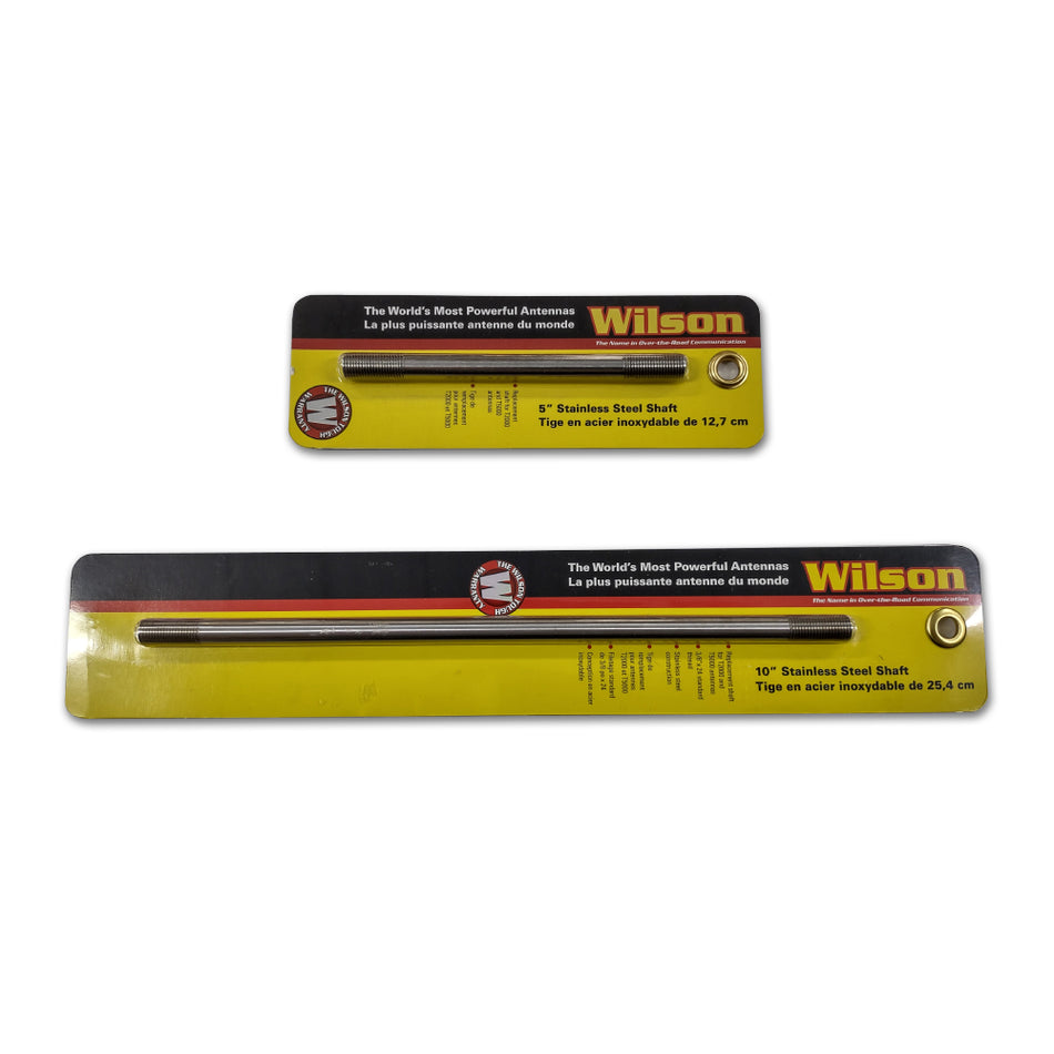 Wilson 5" or 10" Stainless Steel Replacement Antenna Shaft