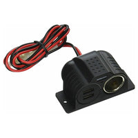 Wilson 12Volt Power Outlet w 2 USB Ports